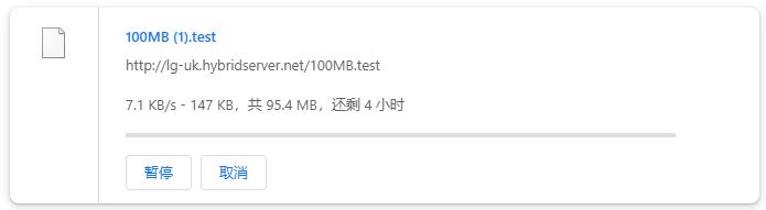Serverwala英国VPS测评 - 本地下载速度