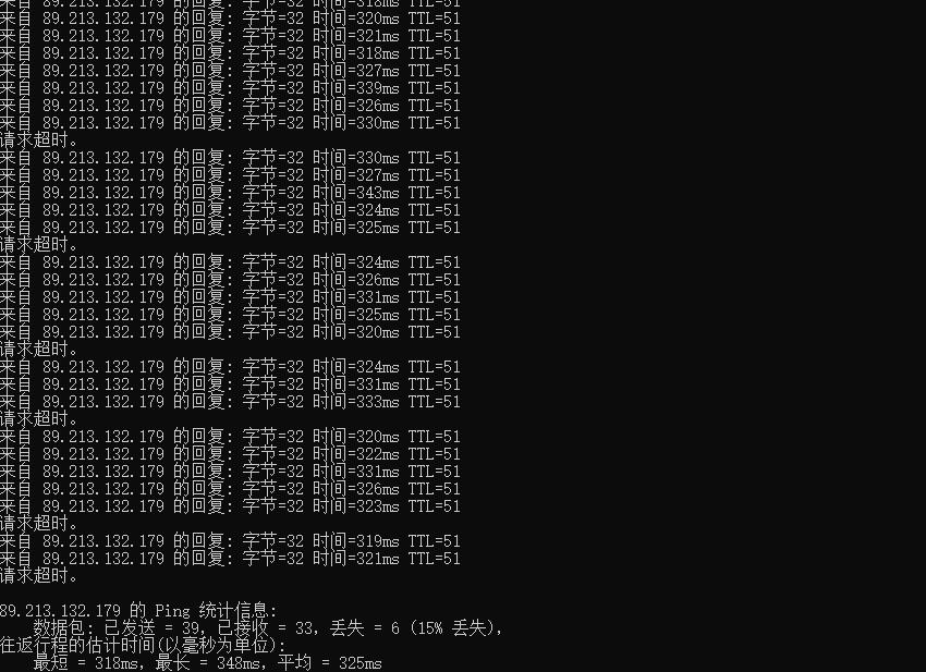MrVPS英国VPS测评 - 本地Ping平均延迟测试