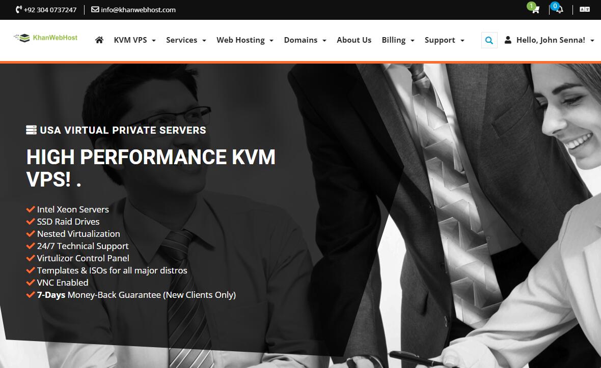KhanWebHost：美国VPS怎么样测评介绍 - 休斯顿机房