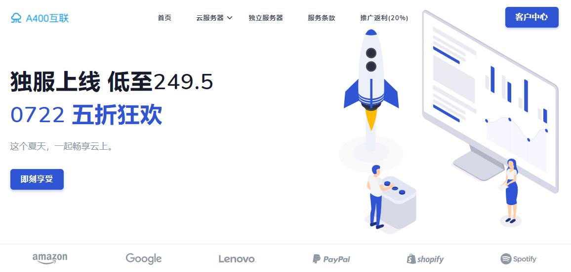 A400互联美国VPS怎么样详细测评