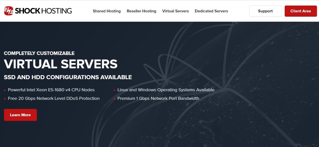 美国高防VPS - ShockHosting