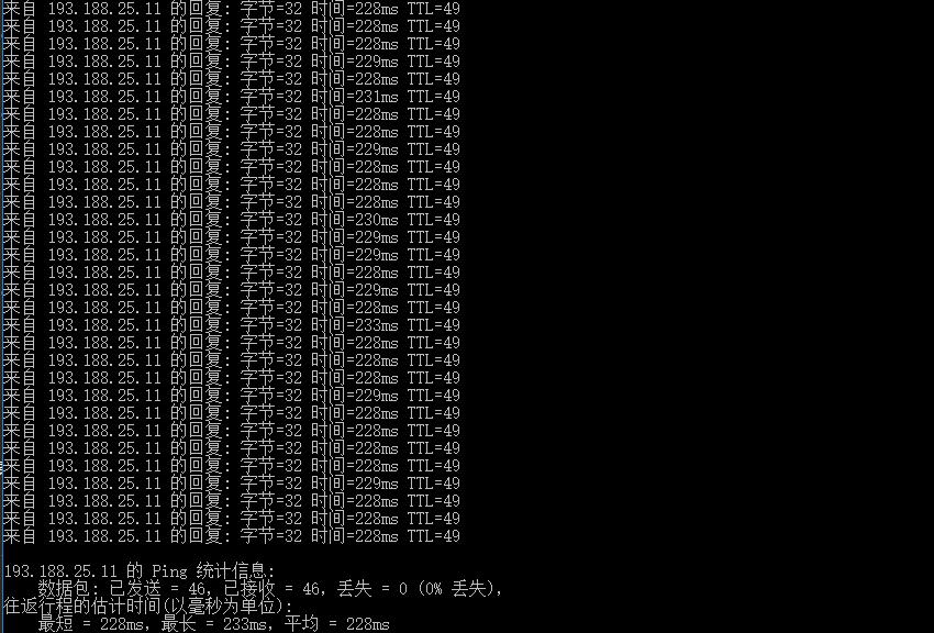 Hostwinds荷兰VPS本地Ping测试