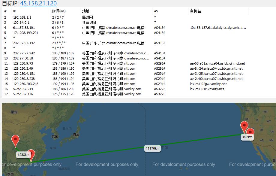 稳爱云美国VPS路由线路